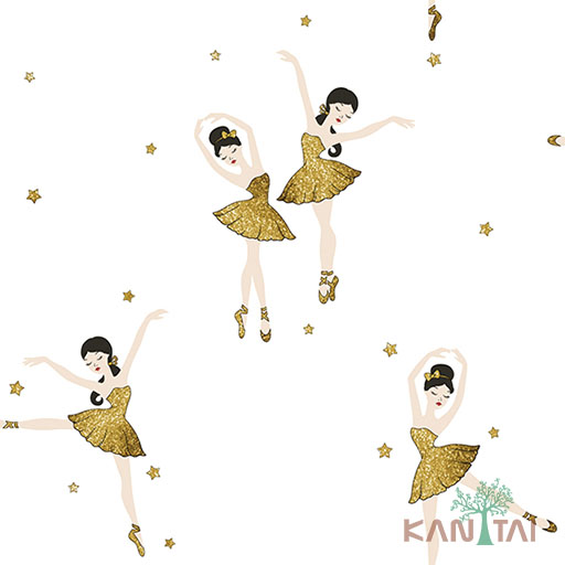 Papel de Parede YOYO II Infantil bailarina YY203701R